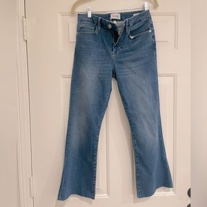 Frame Jeans Le Crop Mini Boot Size 29